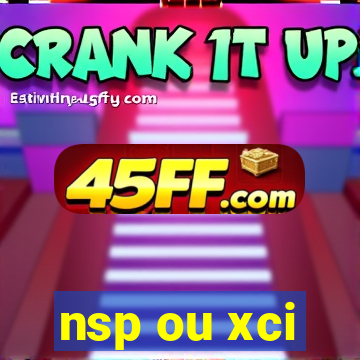 nsp ou xci